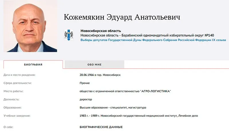 Эдуарда Кожемякина не зарегистрировали как сторонника на праймериз по Барабинскому округу — ему ограничили доступ к личному кабинету и он не смог загрузить обязательные видеоматериалы. Жалобы остались без ответа.