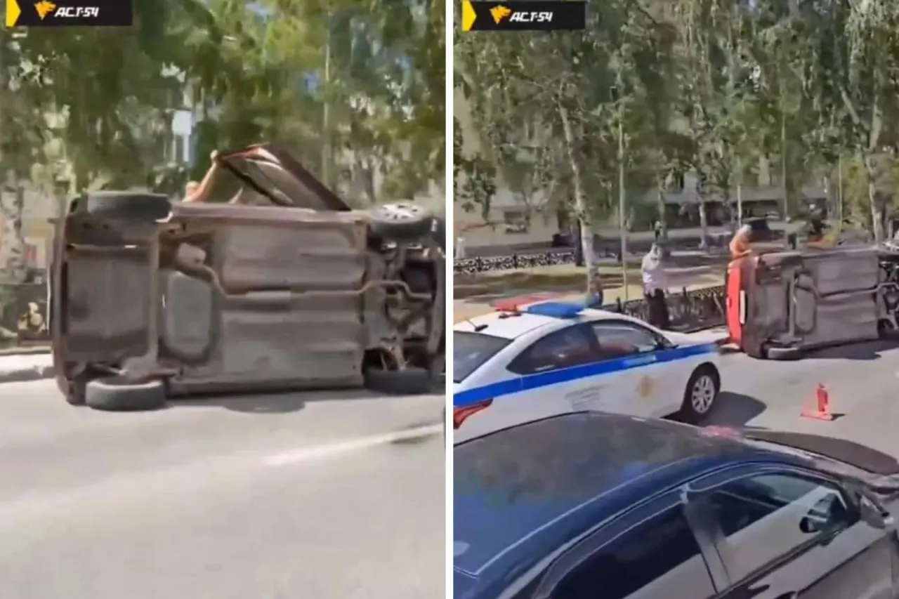 Седан Kia Rio опрокинулся на бок, также повреждены Toyota Corolla, Suzuki Escudo и Kia Bongo. Сообщений о пострадавших нет.