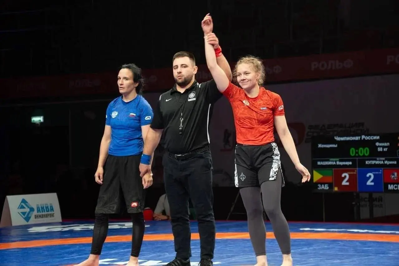 Читинка Варвара Машкина выиграла чемпионат России в весе до 58 кг и получила право представлять сборную на мировом первенстве в Астане; ещё одна спортсменка из Читы взяла две медали.