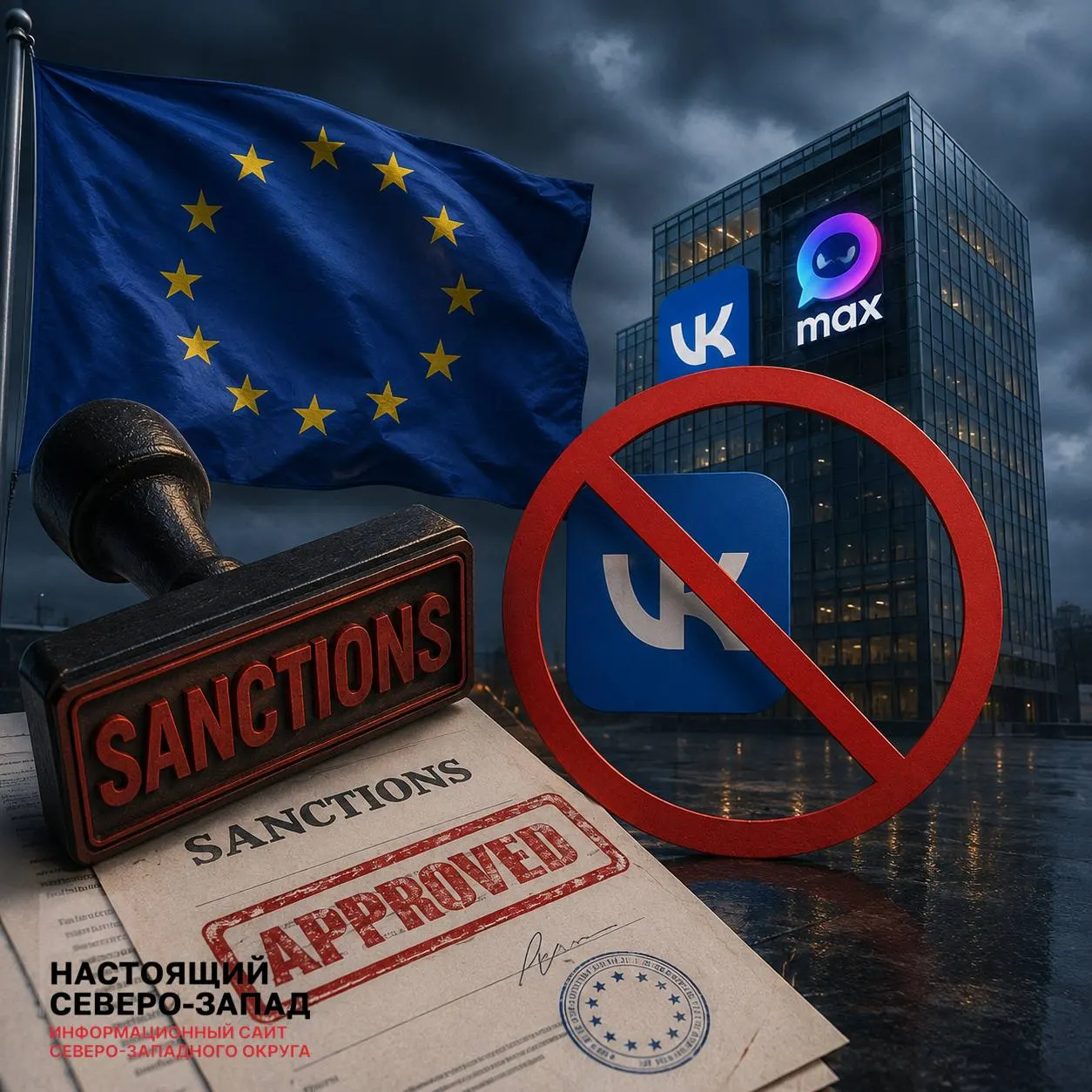 Евросоюз включил в санкционный список компанию VK, её подразделение, разработавшее мессенджер Max, и гендиректора — в ЕС заявляют о функциях слежки и сотрудничестве с силовыми структурами.