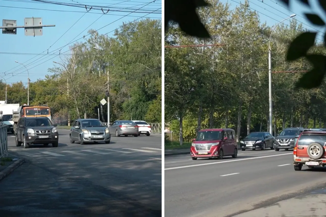 На участке обновлено более 3 км асфальта; работы велись ночью, но на участке сохранялись пробки.